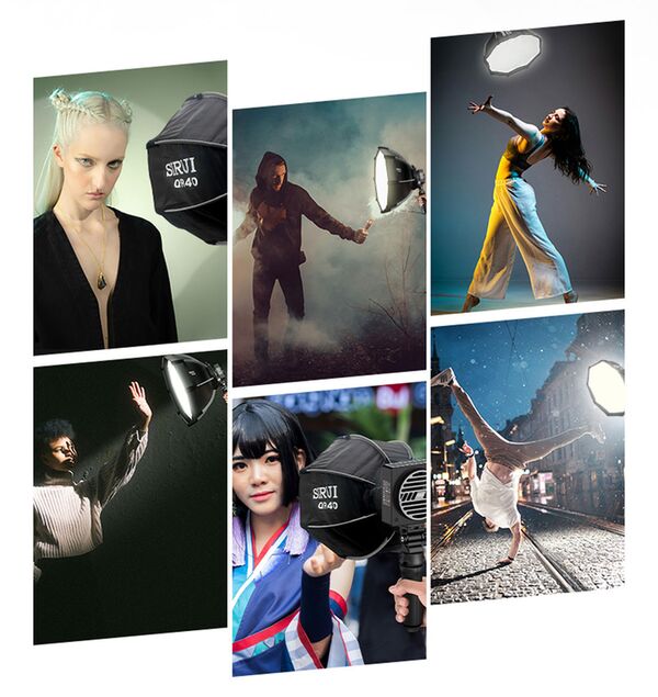 Sirui QR40 Mini Quick Release 40cm Softbox für C150X (Sirui Mount) 