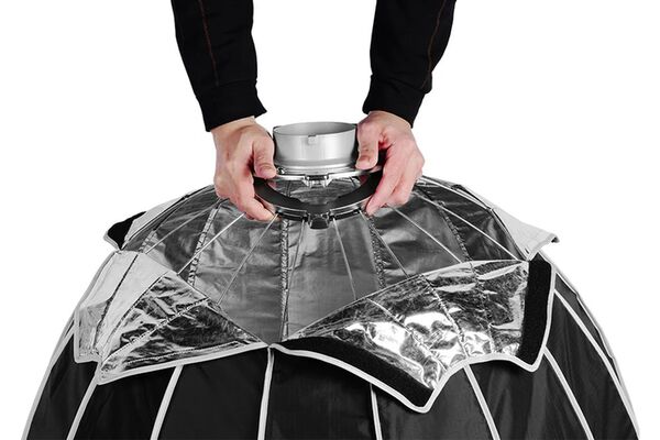 Sirui QR90-DP 90cm Super Quick Release Softbox rund mit Grid und Bowens Mount 