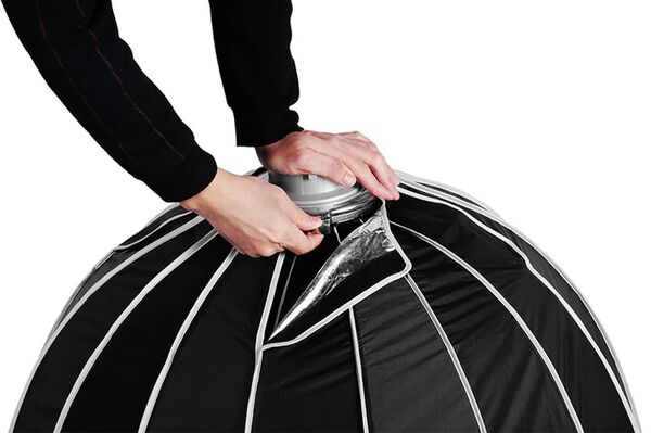 Sirui QR90-DP 90cm Super Quick Release Softbox rund mit Grid und Bowens Mount 