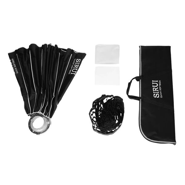 Sirui QR90-DP 90cm Super Quick Release Softbox rund mit Grid und Bowens Mount 
