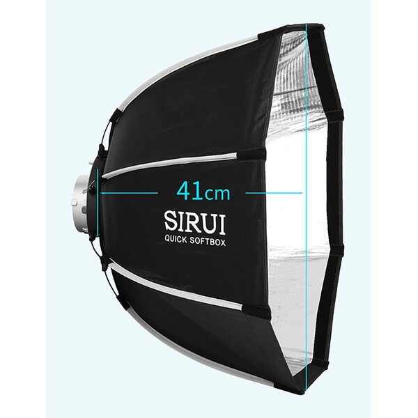 Sirui RGX 60 II Hexagon Quick-open Softbox 60cm mit Grid und Bowens Mount 