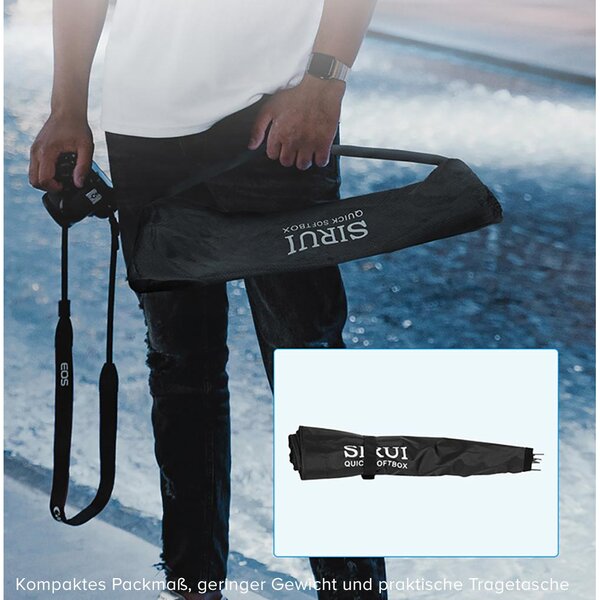 Sirui RGX 60 II Hexagon Quick-open Softbox 60cm mit Grid und Bowens Mount 