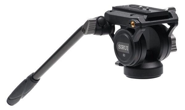 Sirui S3 Fluid Video Neigekopf mit MF Quick Release 