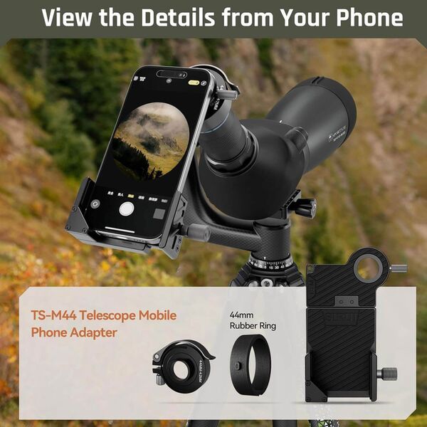 Sirui S6080A Spektiv mit 20x bis 60x Vergrößerung  matt grün