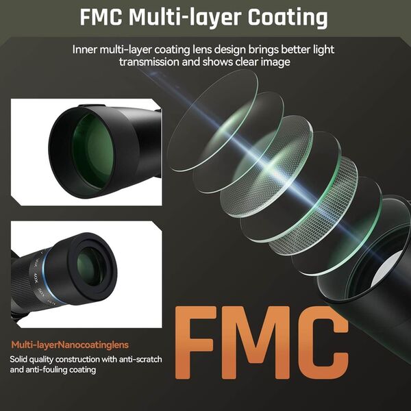 Sirui S6080A Spektiv mit 20x bis 60x Vergrößerung  matt grün