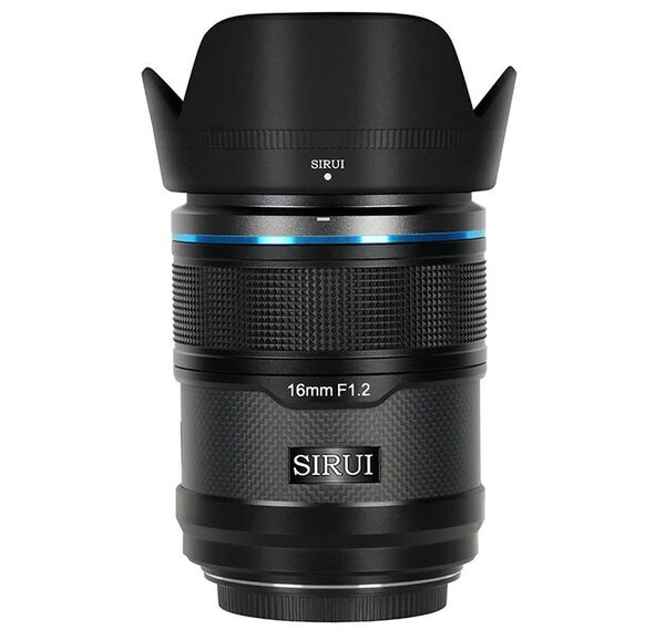 Sirui Sniper 16mm F1.2 APSC Auto-Focus Objektiv Carbon  Nikon Z (DX) Schwarz