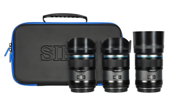 Sirui Sniper Kit 23mm, 33mm & 56mm F1.2 Carbon  Schwarz Fujifilm X