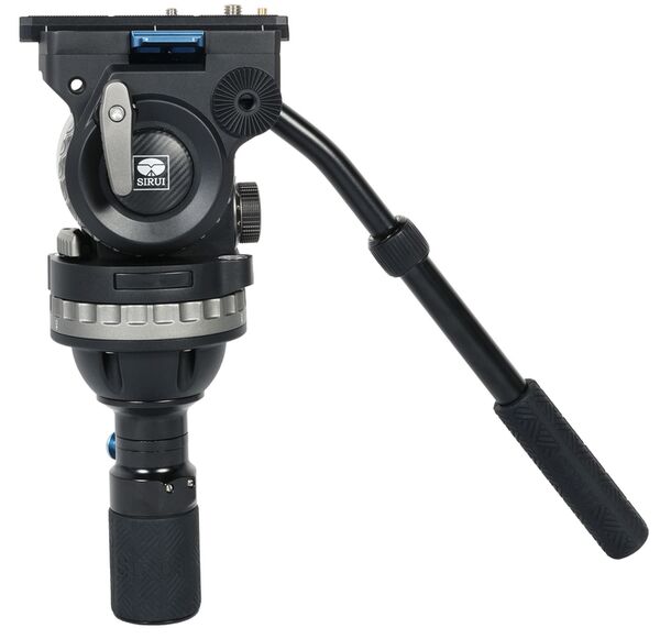 Sirui SQ75 Carbon 1 Step Broadcaststativ + VHS10 Fluid Videoneiger 