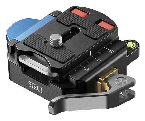 Sirui Standard Arca Schnellwechselbasis mit Wechselplatte für Stative Aluminium  QC-55