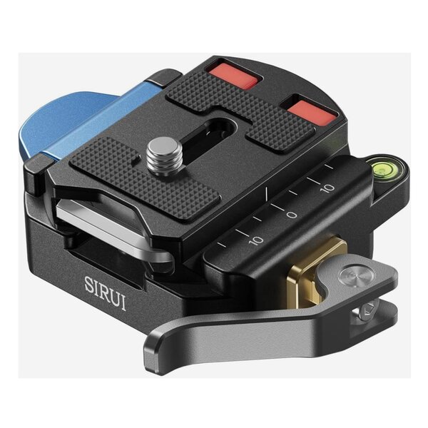 Sirui Standard Arca Schnellwechselbasis mit Panoramabasis und Wechselplatte für Stative Aluminium  QC-55P