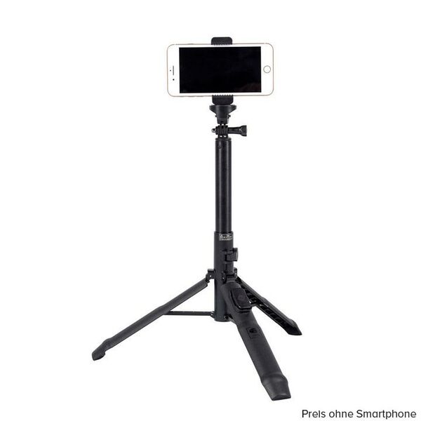 Sirui Stativ 138cm & Selfiestick für Smartphones und Action-Cams MS-01K 