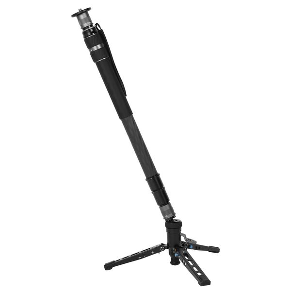Sirui SVM Professional 1 Step Modular Multifunction Einbeinstativ Carbon mit Standspinne  145 cm + Pedal