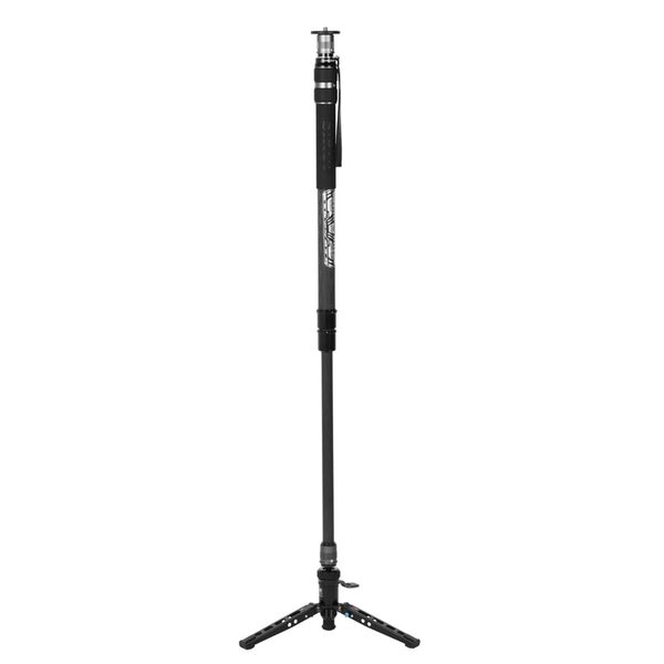 Sirui SVM Professional 1 Step Modular Multifunction Einbeinstativ Carbon mit Standspinne  165 cm + Pedal