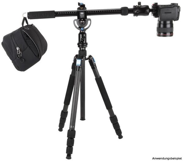 Sirui Teleskop Auslegearm Aluminium schwarz 