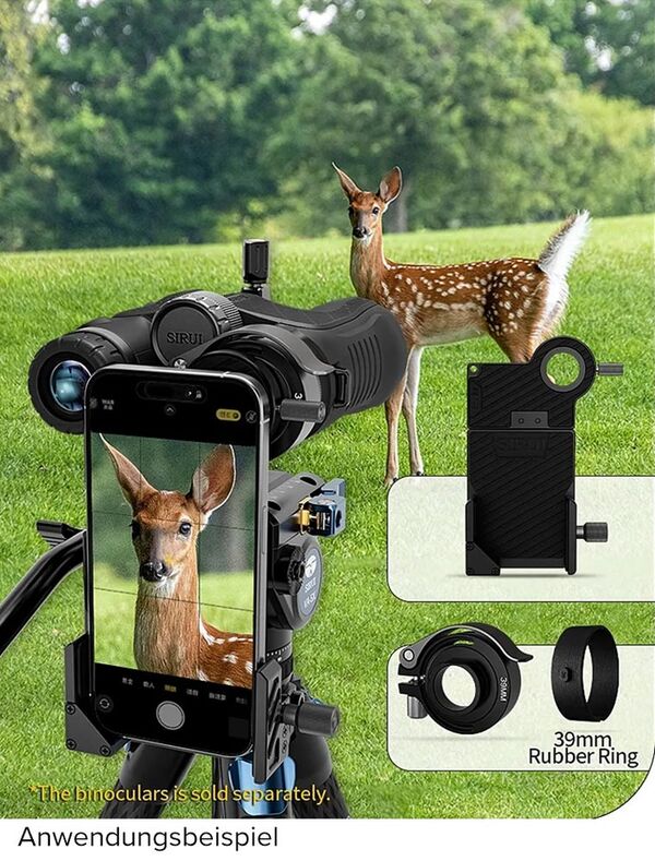 Sirui Teleskop-Handy-Adapter (passend für 39/42/44-mm-Okular)  TS-M3