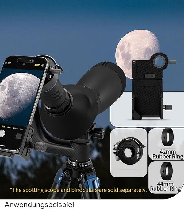 Sirui Teleskop-Handy-Adapter (passend für 42/44-mm-Okular)  TS-M2 