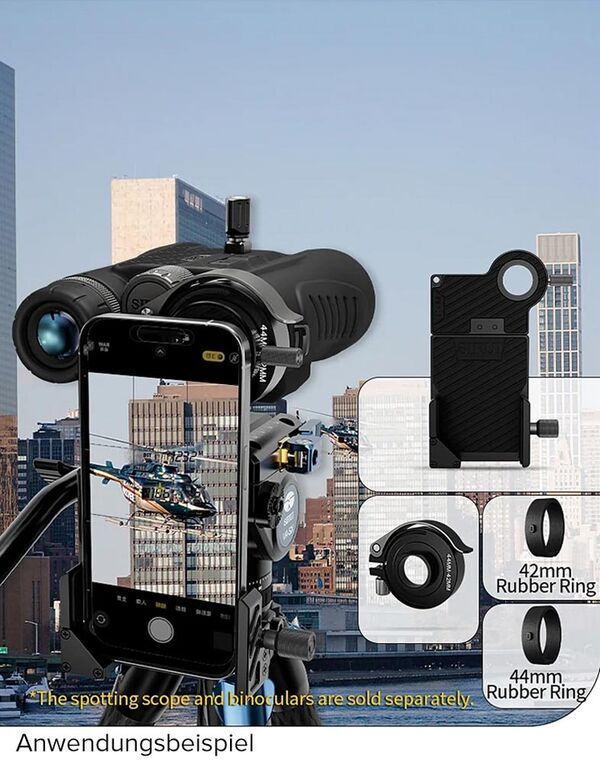Sirui Teleskop-Handy-Adapter (passend für 42/44-mm-Okular)  TS-M2 