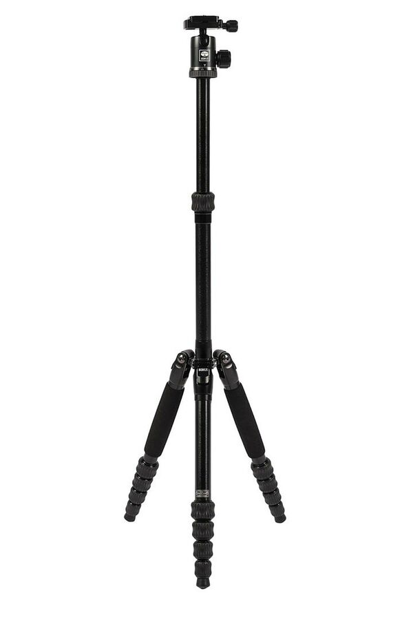 Sirui Traveler 5A Reise Drei-/Einbeinstativ Aluminum mit Kopf  schwarz