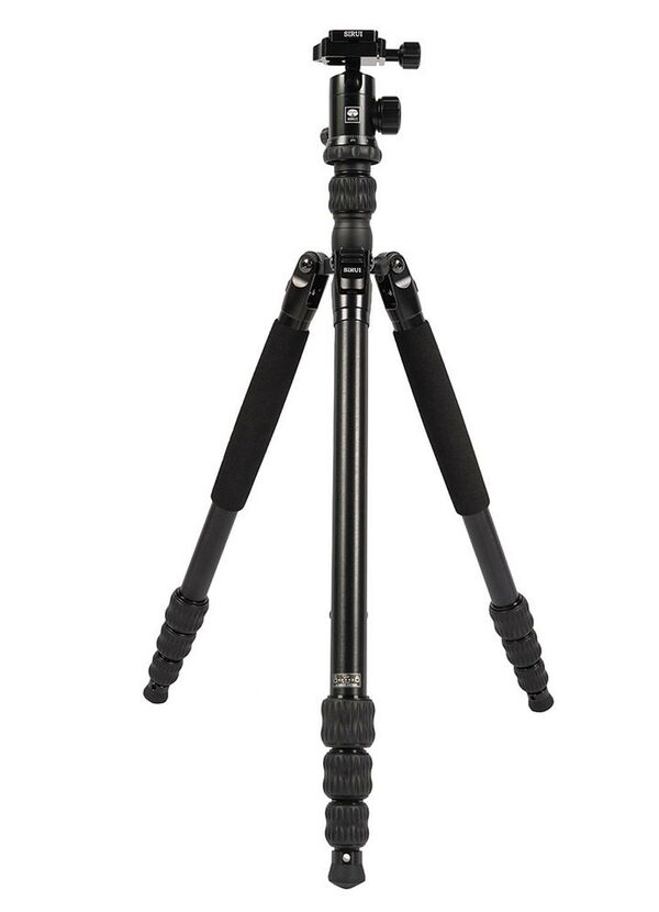 Sirui Traveler 7A Reise Drei-/Einbeinstativ Aluminum mit Kopf  schwarz