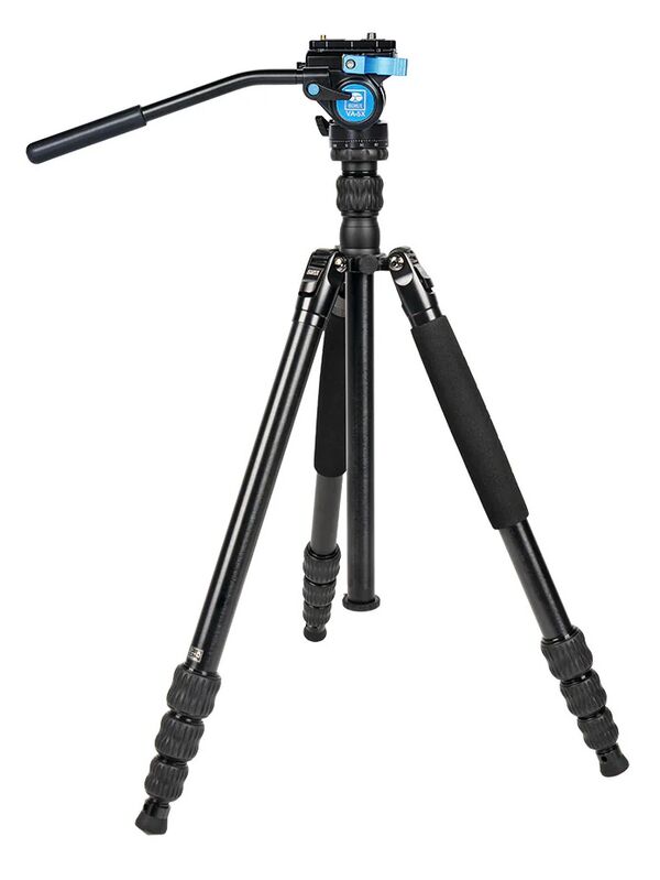 Sirui Traveler 7A Reise Drei-/Einbeinstativ Aluminium mit Videokopf VA-5X schwarz 