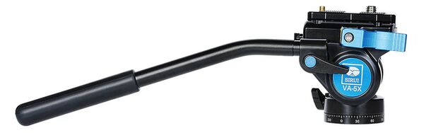 Sirui Traveler 7A Reise Drei-/Einbeinstativ Aluminium mit Videokopf VA-5X schwarz 