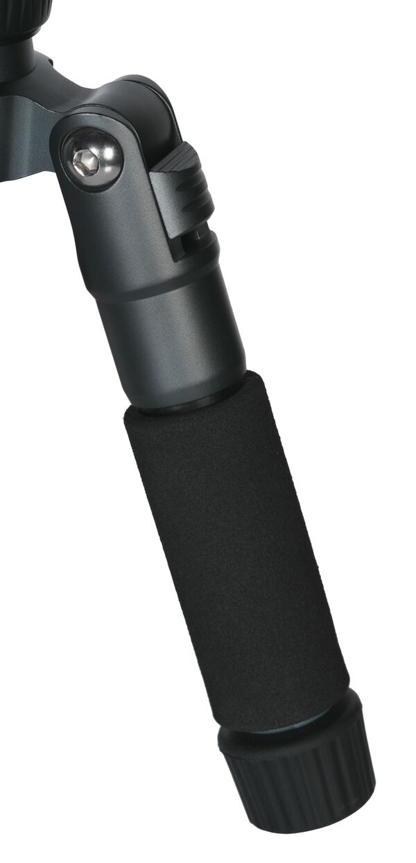 Sirui TT-50 Aluminium Mini-Tisch-Stativ mit Arca Kugelkopf und Smartphonehalterung  grau