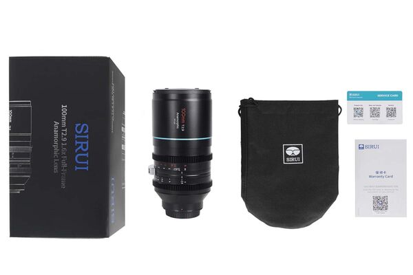 Sirui Venus 100mm T2.9 1.6x Vollformat Anamorphes Objektiv  L-Mount