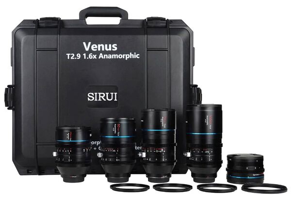 Sirui Venus 35 + Venus 50 + Venus 75 + Venus 100 + ADP 125X + Koffer  Canon RF Mount