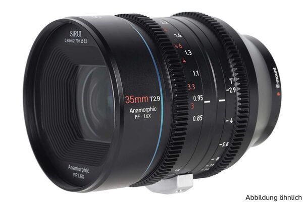 Sirui Venus 35mm T2.9 1.6x Vollformat Anamorphes Objektiv  L-Mount
