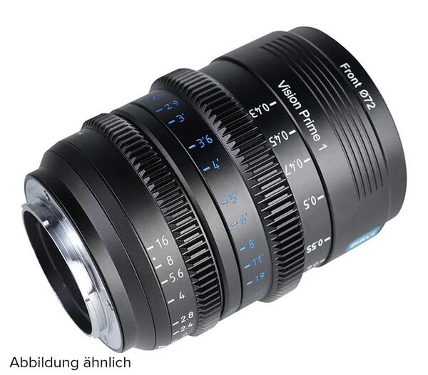 Sirui Vision Prime T1.4 Full-Frame Cine Lens  24 mm schwarz