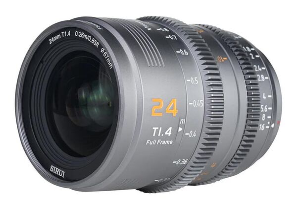 Sirui Vision Prime T1.4 Full-Frame Cine Lens  24 mm grau