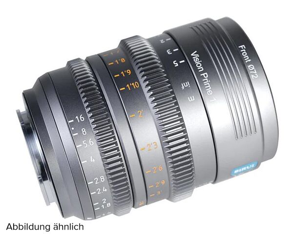 Sirui Vision Prime T1.4 Full-Frame Cine Lens  24 mm grau