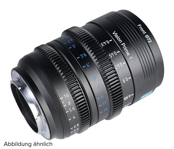 Sirui Vision Prime T1.4 Full-Frame Cine Lens  35 mm schwarz