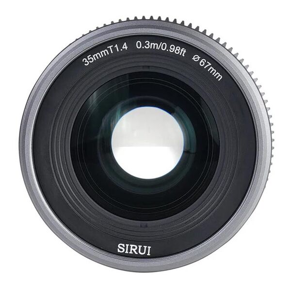 Sirui Vision Prime T1.4 Full-Frame Cine Lens  35 mm grau