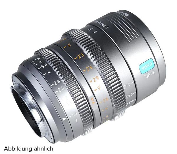 Sirui Vision Prime T1.4 Full-Frame Cine Lens  35 mm grau