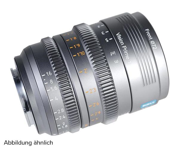 Sirui Vision Prime T1.4 Full-Frame Cine Lens  35 mm grau