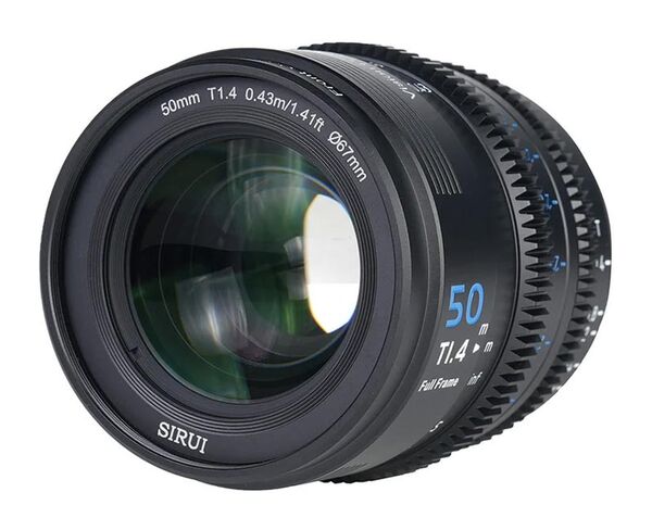 Sirui Vision Prime T1.4 Full-Frame Cine Lens  50 mm schwarz