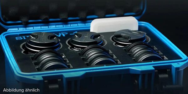 Sirui Vision Prime T1.4 Full-Frame Cine Lens  24-35-50 mm grau