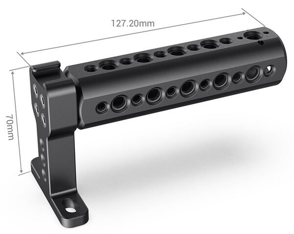 SmallRig 1638C Cheese-Topgriff mit Blitzschuh-Mount 