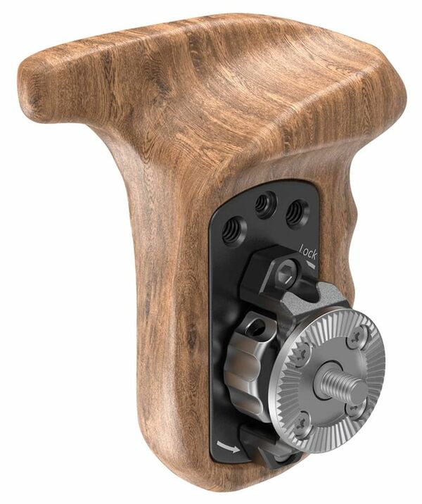 SmallRig 1891 Left Side Wooden Grip with Arri Rosette 