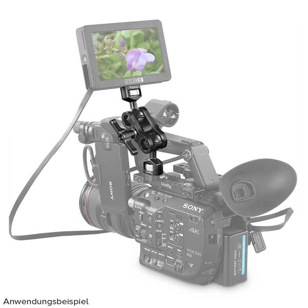 SmallRig 2115 Magic Arm with Double Ballheads( Arri locating Pins and  Zoll Screw ) 