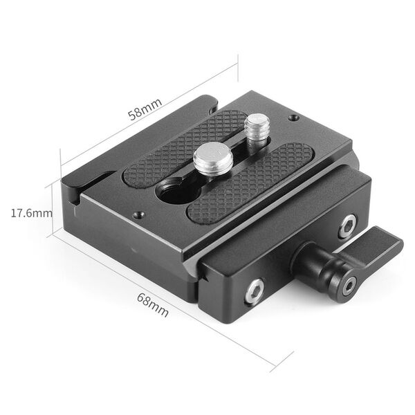 SmallRig 2280 Quick Release Clamp and Plate ( Arca type Compatible) 