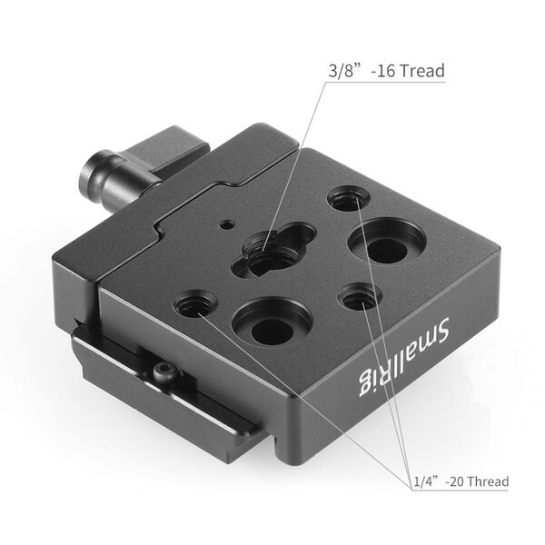 SmallRig 2280 Quick Release Clamp and Plate ( Arca type Compatible) 