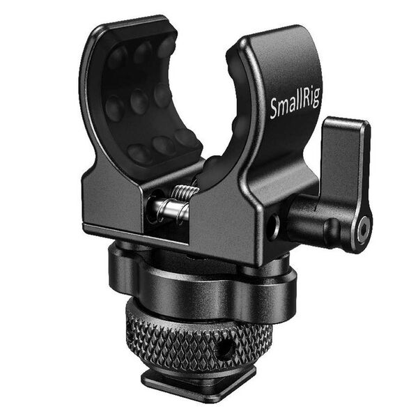 SmallRig 2352 Shotgun Mikrofon-Halterung mit Blitzschuh 