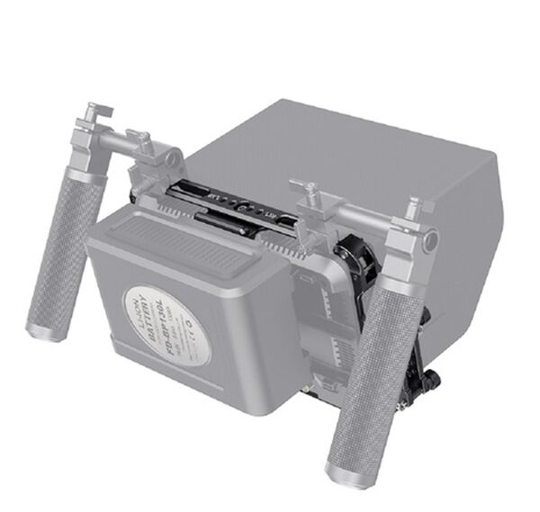 SmallRig 2409 Cage Kit und Sunhood für Atomos Shogun 7 