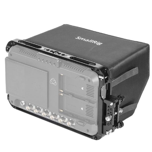 SmallRig 2409 Cage Kit und Sunhood für Atomos Shogun 7 
