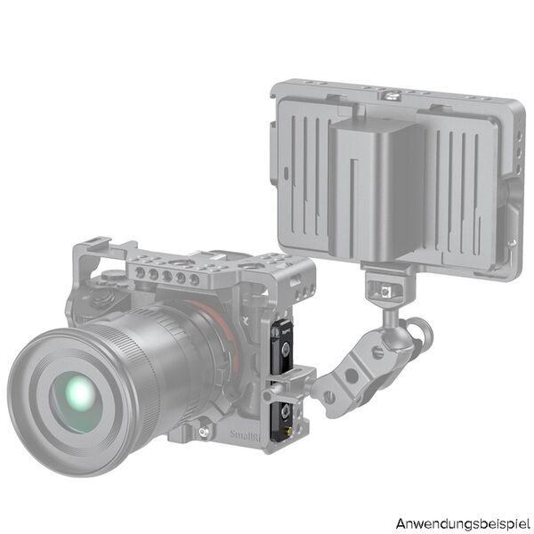 SmallRig BUN2483B NATO Rail 70 mm Lowprofile, Befestigungsschiene 