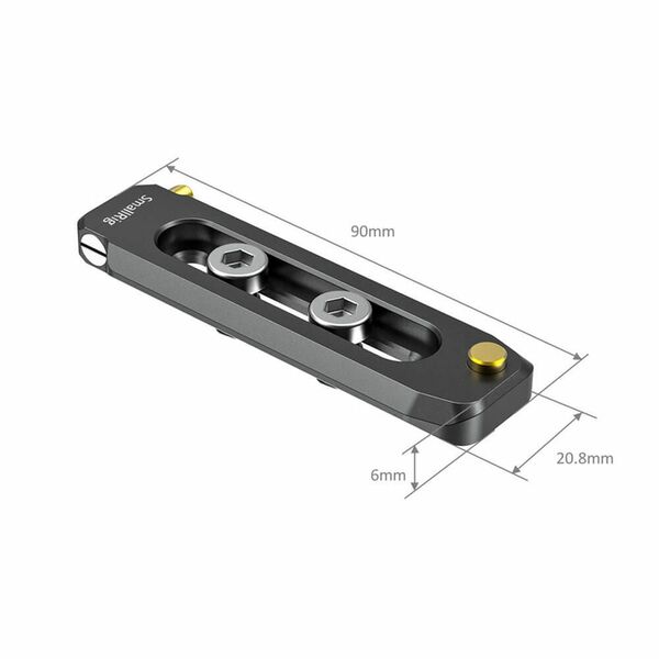 SmallRig 2484 Low profile NATO Rail 90mm 