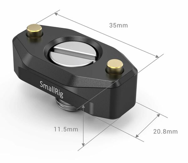 SmallRig 2501 NATO Rail mit ARRI Locating Stift  35mm