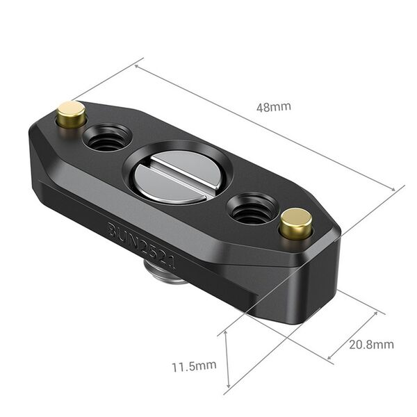 SmallRig 2521 NATO Rail met ARRI Locating Screw 48mm 